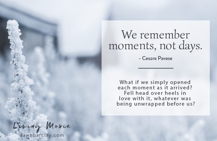 We do not remember days we remember moments кто сказал